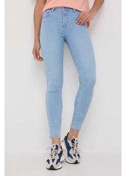 Lee jeansy SCARLETT HIGH JOANNA LIGHT damskie high waist ze sklepu ANSWEAR.com w kategorii Jeansy damskie - zdjęcie 140722386