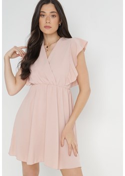 Różowa Sukienka Laodastis ze sklepu Born2be Odzież w kategorii Sukienki - zdjęcie 140769106