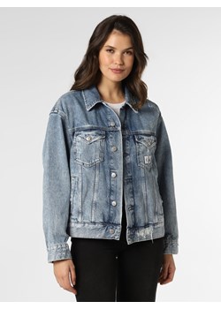 Calvin Klein Jeans Damska kurtka jeansowa Kobiety Bawełna medium stone jednolity ze sklepu vangraaf w kategorii Kurtki damskie - zdjęcie 140816336