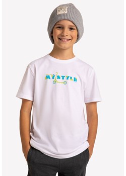 T-shirt chłopięcy z nadrukiem T-SCOOTER JUNIOR ze sklepu Volcano.pl w kategorii T-shirty chłopięce - zdjęcie 140949208