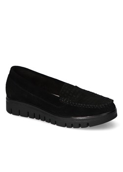 Mokasyny Lemar 10118/1 Czarne zamsz+Odessa ze sklepu Arturo-obuwie w kategorii Mokasyny damskie - zdjęcie 140997917