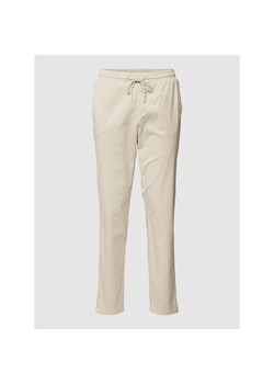 Spodnie materiałowe z elastycznym pasem ze sklepu Peek&Cloppenburg  w kategorii Spodnie damskie - zdjęcie 141007205