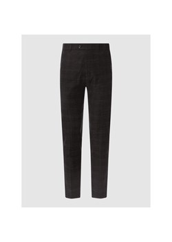 Spodnie do garnituru o kroju slim fit z dodatkiem lnu model ‘Till’ ze sklepu Peek&Cloppenburg  w kategorii Spodnie męskie - zdjęcie 141007248