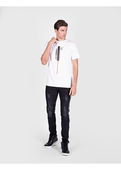 Les Hommes T-shirt "Vertical Line" ze sklepu ubierzsie.com w kategorii T-shirty męskie - zdjęcie 141043589