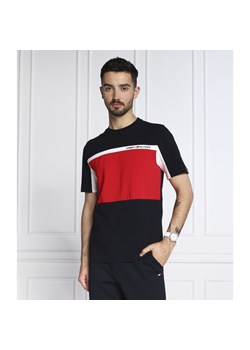 Tommy Sport T-shirt COLORBLOCKED | Regular Fit ze sklepu Gomez Fashion Store w kategorii T-shirty męskie - zdjęcie 141048379