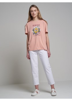 Spodnie jeans damskie o luźnym kroju białe Zoeya 814 ze sklepu Big Star w kategorii Jeansy damskie - zdjęcie 141115705