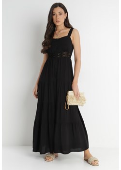 Czarna Sukienka Fahiza ze sklepu Born2be Odzież w kategorii Sukienki - zdjęcie 141119629