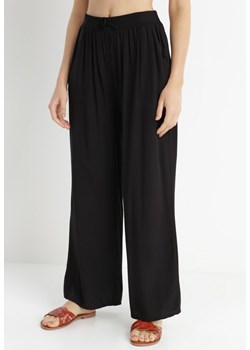 Czarne Spodnie Sharrill ze sklepu Born2be Odzież w kategorii Spodnie damskie - zdjęcie 141119676