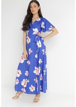 Ciemnoniebieska Sukienka Diokharei ze sklepu Born2be Odzież w kategorii Sukienki - zdjęcie 141126505