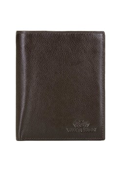Męski portfel z RFID skórzany ciemny brąz ze sklepu WITTCHEN w kategorii Portfele męskie - zdjęcie 141135549