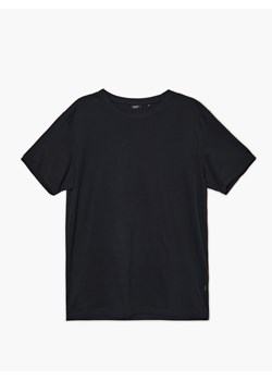 Cropp - Czarna koszulka męska basic - czarny ze sklepu Cropp w kategorii T-shirty męskie - zdjęcie 141149859