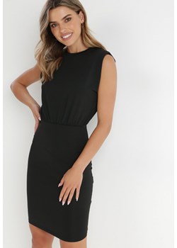 Czarna Sukienka Allemand ze sklepu Born2be Odzież w kategorii Sukienki - zdjęcie 141155538