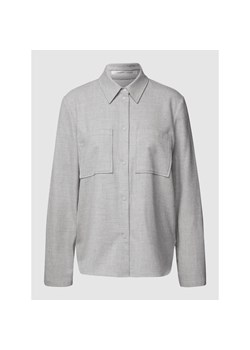 Bluzka koszulowa z kieszenią na piersi ze sklepu Peek&Cloppenburg  w kategorii Koszule damskie - zdjęcie 141166297