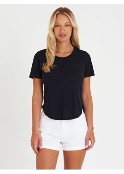 GATE T-shirt basic z bawełny z krótkim rękawem dla kobiet 34 ze sklepu gateshop w kategorii Bluzki damskie - zdjęcie 141192157
