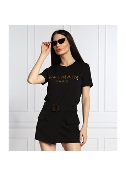 Balmain T-shirt | Regular Fit ze sklepu Gomez Fashion Store w kategorii Bluzki damskie - zdjęcie 141196868