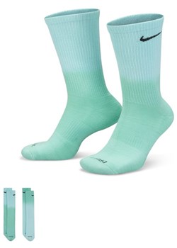 Klasyczne skarpety Nike Everyday Plus Cushioned (2 pary) - Wielokolorowe ze sklepu Nike poland w kategorii Skarpetki męskie - zdjęcie 141271479