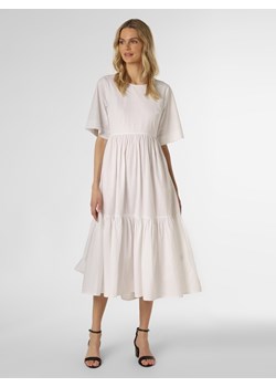 mbyM Sukienka damska Kobiety Bawełna biały jednolity ze sklepu vangraaf w kategorii Sukienki - zdjęcie 141309399