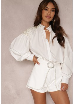 Biała Koszula Teepey ze sklepu Renee odzież w kategorii Koszule damskie - zdjęcie 141340016