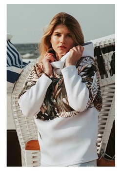 Bluza w kolorze białym ze wzorem ze sklepu Limango Polska w kategorii Bluzy damskie - zdjęcie 141344309