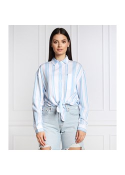 Tommy Jeans Koszula | Regular Fit | z dodatkiem lnu ze sklepu Gomez Fashion Store w kategorii Koszule damskie - zdjęcie 141392287