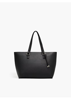 Cropp - Czarna torebka shopperka - czarny ze sklepu Cropp w kategorii Torby Shopper bag - zdjęcie 141407119