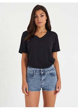 GATE Basic luźny t-shirt z mieszanki bawełny 34 ze sklepu gateshop w kategorii Bluzki damskie - zdjęcie 141424268