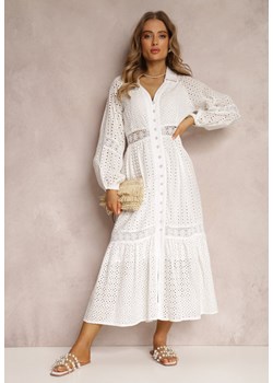 Biała Sukienka Kally ze sklepu Renee odzież w kategorii Sukienki - zdjęcie 141440425