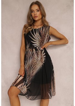 Czarna Sukienka Caniolea ze sklepu Renee odzież w kategorii Sukienki - zdjęcie 141442579