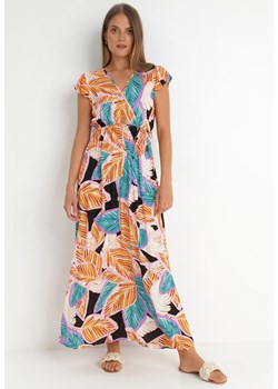 Pomarańczowa Sukienka Donky ze sklepu Born2be Odzież w kategorii Sukienki - zdjęcie 141499925