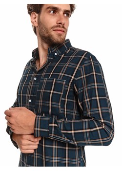 Flanelowa koszula męska w kratę ze sklepu Top Secret w kategorii Koszule męskie - zdjęcie 141511248