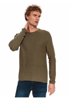 Cienki sweter strukturalny ze sklepu Top Secret w kategorii Swetry męskie - zdjęcie 141523869
