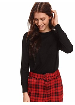 Sweter damski z dodatkiem kaszmiru ze sklepu Top Secret w kategorii Swetry damskie - zdjęcie 141524538