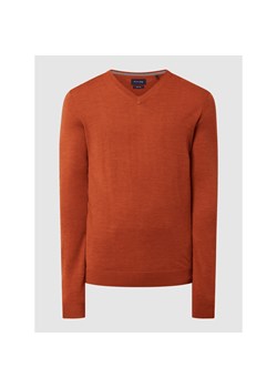 Sweter z mieszanki wełny ze sklepu Peek&Cloppenburg  w kategorii Swetry męskie - zdjęcie 141534797
