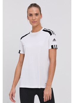adidas Performance t-shirt damski kolor biały GN5753 ze sklepu ANSWEAR.com w kategorii Bluzki damskie - zdjęcie 141550105