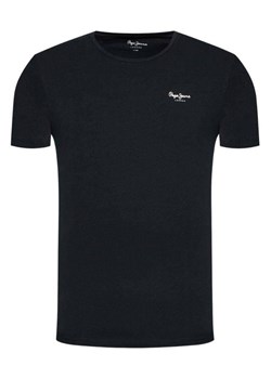 t-shirt męski pepe jeans pm508212 czarny ze sklepu Royal Shop w kategorii T-shirty męskie - zdjęcie 141566035