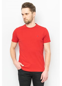 t-shirt męski tommy hilfiger xm0xm01406 czerwony ze sklepu Royal Shop w kategorii T-shirty męskie - zdjęcie 141566108