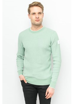 sweter męski calvin klein k10k105249 zielony ze sklepu Royal Shop w kategorii Swetry męskie - zdjęcie 141567107