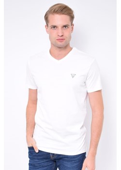 t-shirt męski guess u97m01jr003 biały ze sklepu Royal Shop w kategorii T-shirty męskie - zdjęcie 141567208