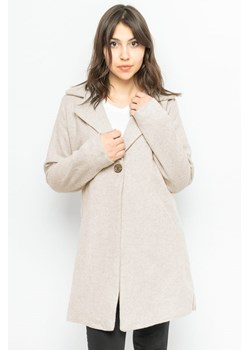 płaszcz damski beżowy ze sklepu Royal Shop w kategorii Płaszcze damskie - zdjęcie 141567258