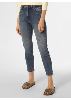 Noisy May Jeansy Kobiety Bawełna blue stone jednolity ze sklepu vangraaf w kategorii Jeansy damskie - zdjęcie 141579406