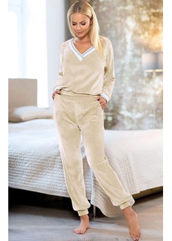 Geri piżama dres, Kolor beżowy, Rozmiar XS, Unikat ze sklepu Intymna w kategorii Piżamy damskie - zdjęcie 141585325