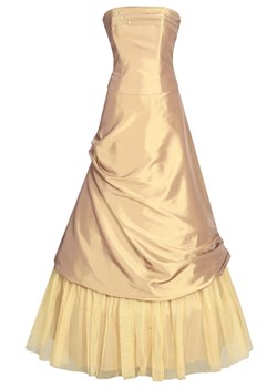 Sukienka FSU075 ZŁOTY ŚREDNI ze sklepu fokus.pl w kategorii Sukienki - zdjęcie 141621187