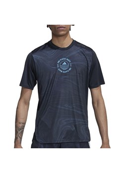 Koszulka adidas Designed For Running For The Oceans HM1214 - czarna ze sklepu streetstyle24.pl w kategorii T-shirty męskie - zdjęcie 141836429