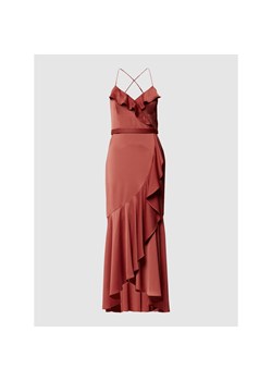 Sukienka wieczorowa z falbanami ze sklepu Peek&Cloppenburg  w kategorii Sukienki - zdjęcie 141837709
