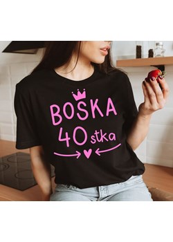 Koszulka boska 40 na 40 urodziny ze sklepu Time For Fashion w kategorii Bluzki damskie - zdjęcie 141888567