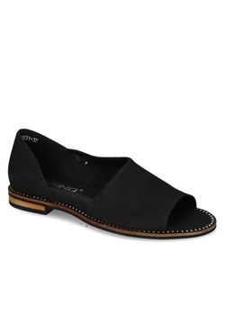 Sandały Karino 3831/126-P Czarne tłoczony ze sklepu Arturo-obuwie w kategorii Sandały damskie - zdjęcie 141908809