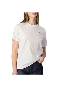 Koszulka Champion Classic 1952 Crew Neck 115109-WW001 - biała ze sklepu streetstyle24.pl w kategorii Bluzki damskie - zdjęcie 141965105
