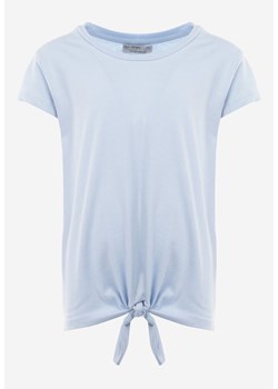 Jasnoniebieska Koszulka Laodamia ze sklepu Born2be Odzież w kategorii Bluzki dziewczęce - zdjęcie 141968006