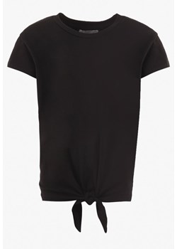Czarna Koszulka Laodamia ze sklepu Born2be Odzież w kategorii Bluzki dziewczęce - zdjęcie 141968045