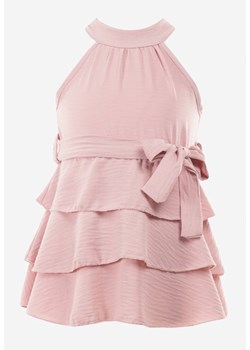 Ciemnoróżowa Sukienka Cillameia ze sklepu Born2be Odzież w kategorii Sukienki dziewczęce - zdjęcie 141968075